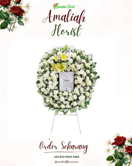 Krans Bunga Duka Dermasuci